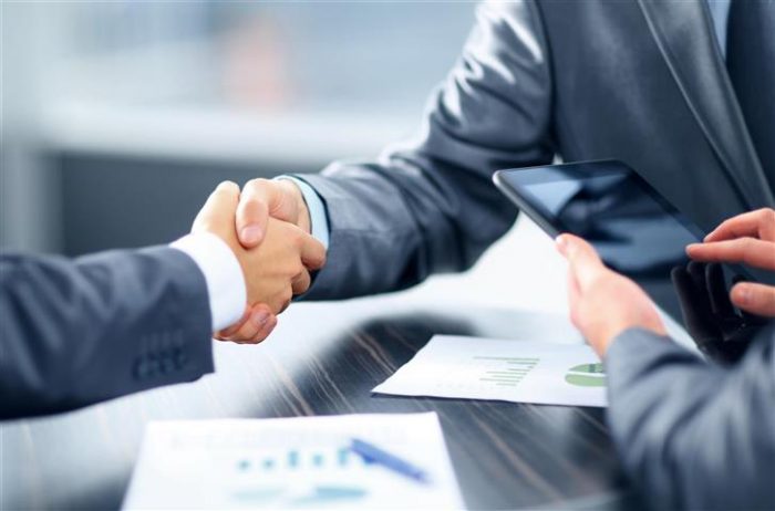 Business handshake I